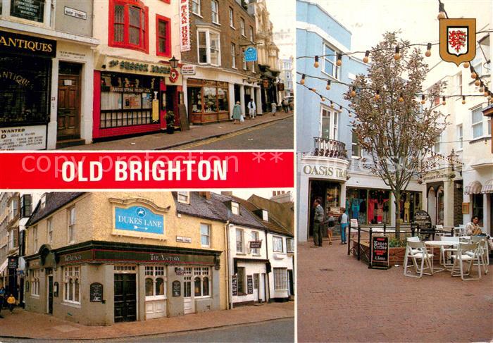 Brighton  East Sussex UK Old Brighton Teilansichten