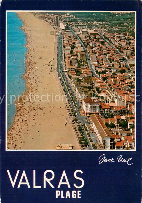 Valras-Plage 34 Fliegeraufnahme