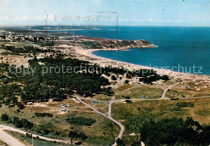 Pleherel Frehel 22 Le Camping - La Plage - La Pointe aux Chevres et la Pointe d