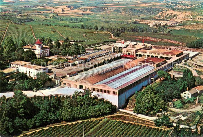 Cavas Codorniu ES Fliegeraufnahme aeusserer Anblick