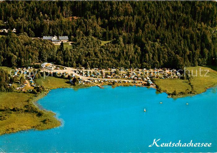 Keutschachersee AT Fliegeraufnahme Camping-Sued