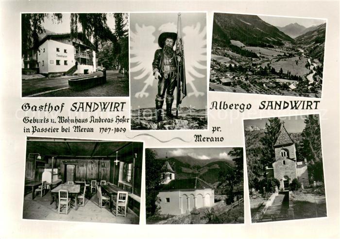 Passeier Gasthof Sandwirt Teilansichten