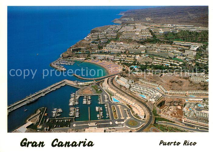 Puerto Rico Gran Canaria ES Fliegeraufnahme Panorama