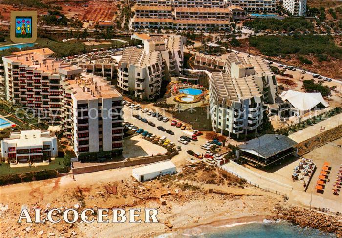 Alcoceber Alcossebre ES Fliegeraufnahme Teilansicht