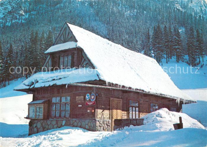 Tatry Zachodnie SK Dolina Koscieliska Schnee Winter