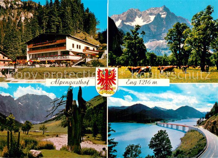 Eng Hinterriss Tirol Alpengasthof Eng Aussenansicht u. Umgebung-Ansichten
