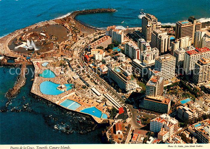 Puerto-de-la-Cruz Tenerife ES Fliegeraufnahme