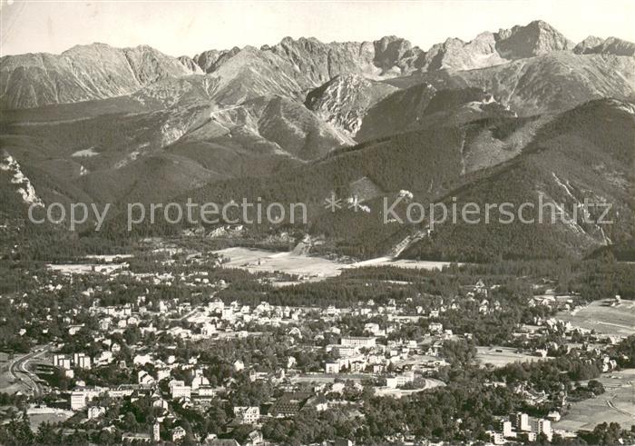 Zakopane Fliegeraufnahme Gesamtansicht