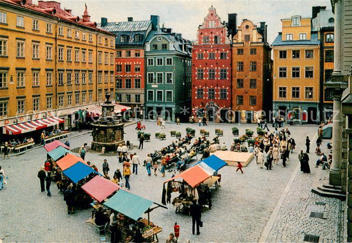Stockholm Marknad pa Stortorget