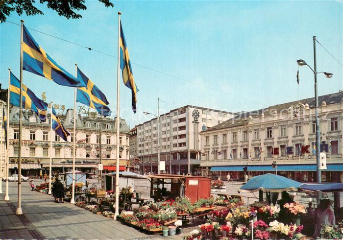 Malmoe Sweden Gustav Adolfs torg och Hotel Sit Joergen