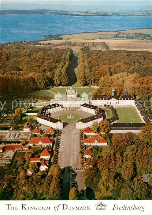 Fredensborg DK Fliegeraufnahme Gesamtansicht
