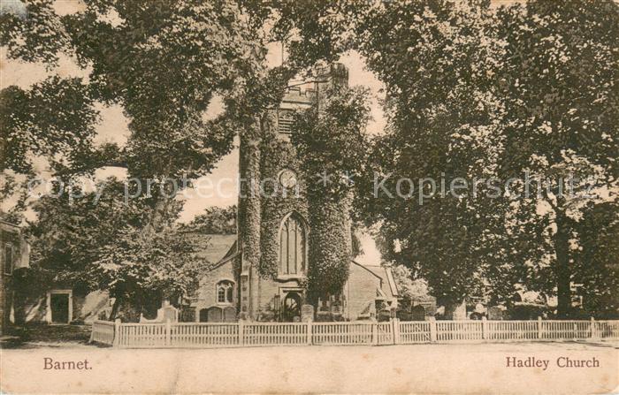 Barnet London UK Hadley Church