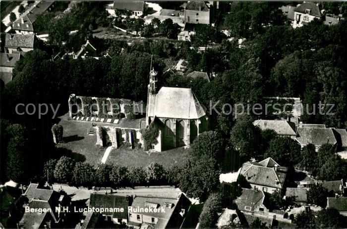 Bergen aan Zee NL Fliegeraufnahme