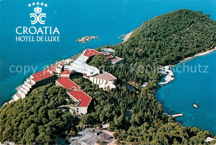 Dubrovnik Ragusa Hotel de Luxe Fliegeraufnahme