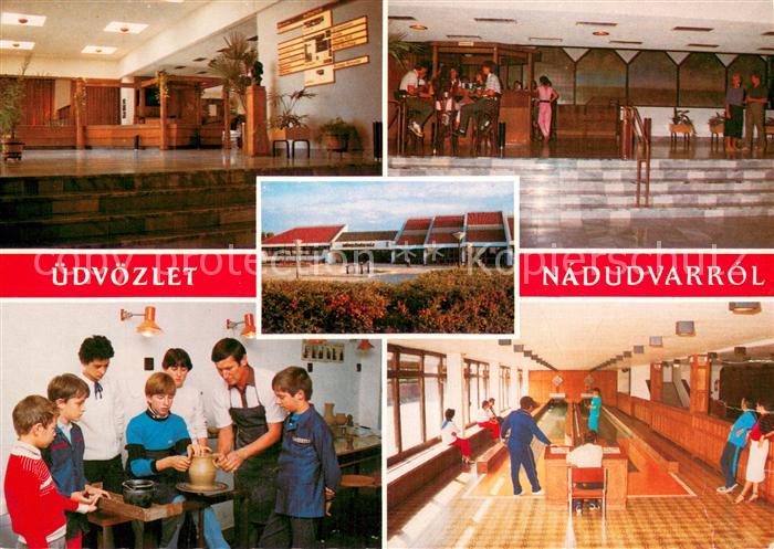 Nadudvar Hotelhalle Bar Kegelbahn Toepferei