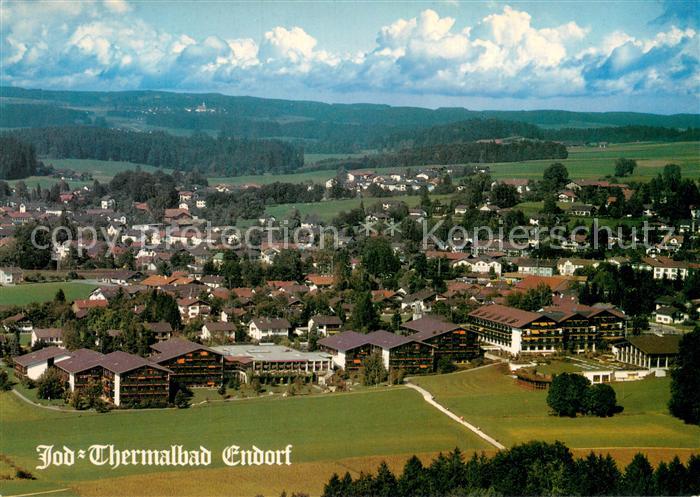 Bad Endorf Jod Thermalbad Fliegeraufnahme