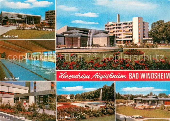 Bad Windsheim Kurzentrum Augustinum Hallenbad Haupteingang Kurkark Kurzentrum