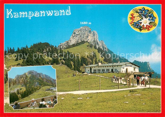 Aschau Chiemgau Westgipfel der Kampenwand Berggasthof