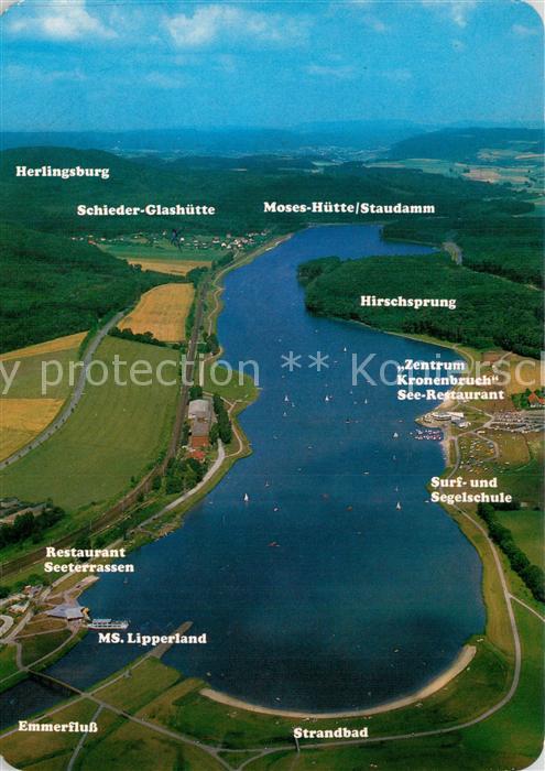 Schieder-Schwalenberg Freizeit Erholungs Ferien Wassersport Emmerstausee Flieger