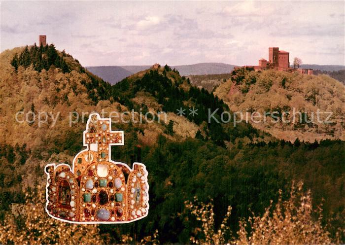 Annweiler Trifels Anebos Scharfenberg Burgdreifaltigkeit