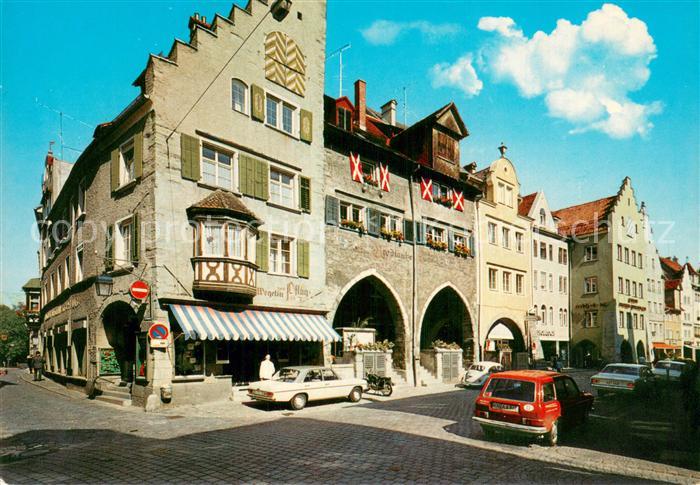 Lindau Bodensee Hauptstrasse mit Brodlaube