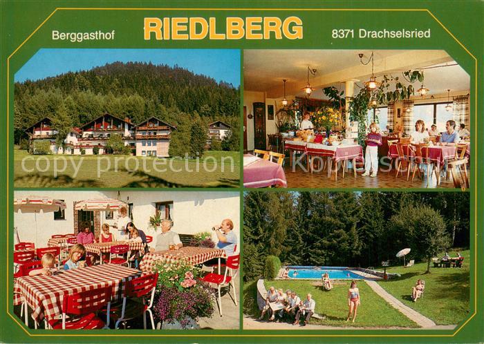 Drachselsried Berggasthof Riedlberg Gastraeume Freibad