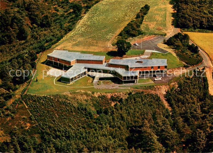 Kommern Commern Mechernich Schullandheim des Landkreises Bonn Fliegeraufnahme