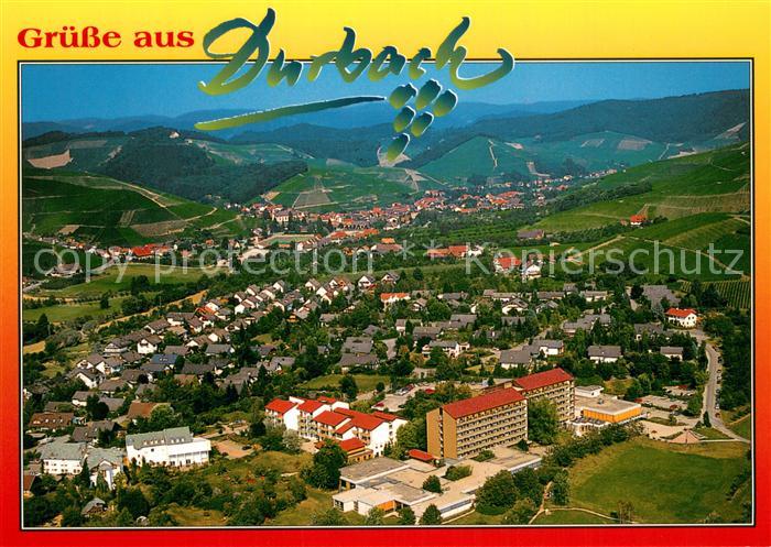 Durbach Fliegeraufnahme mit Staufenburg Klinik