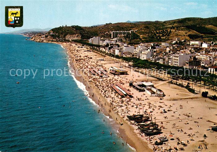 Calella de Mar ES Fliegeraufnahme