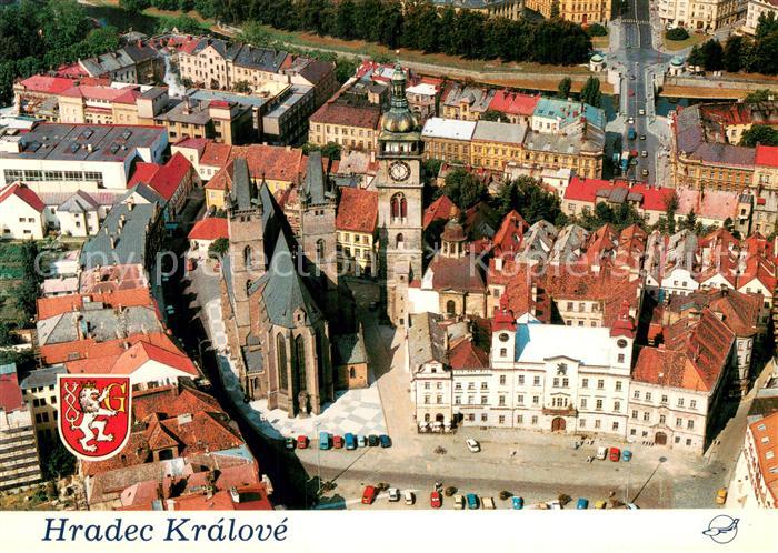 Hradec Kralove Koeniggraetz Fliegeraufnahme