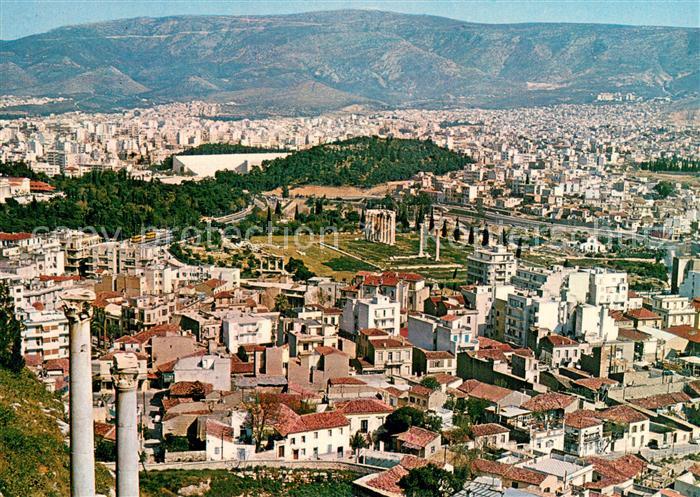 Athen Greece Fliegeraufnahme