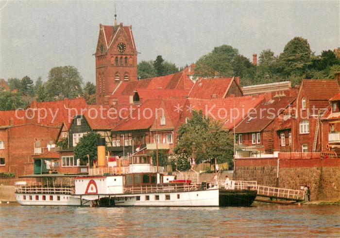 Lauenburg Elbe Raddampfer Kaiser Wilhelm
