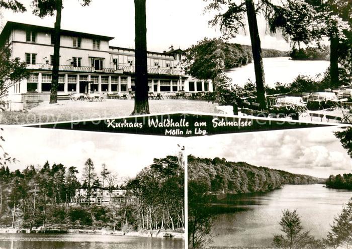 Moelln  Lauenburg Kurhaus Waldhalle am Schmalsee Teilansichten