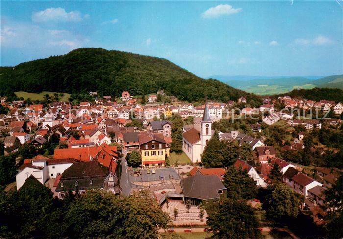 Lindenfels Odenwald Blick von der Burg