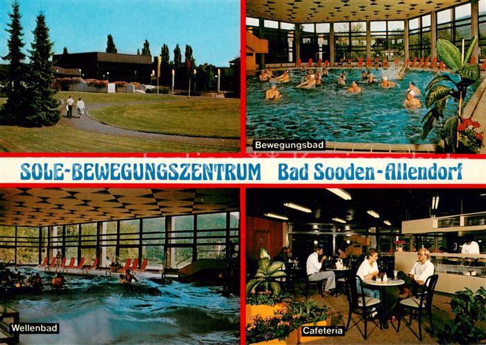 Bad Sooden-Allendorf Sole Bewegungszentrum Wellenbad Cafeteria