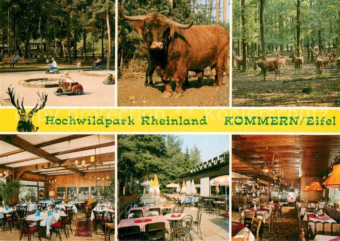 Kommern Commern Mechernich Hochwildpark Rheinland Wildpark Restaurant Cafe Gastr