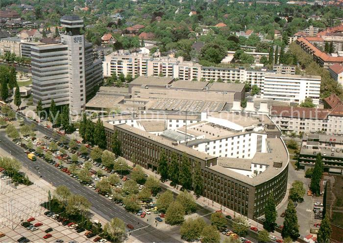 BERLIN  CITY Sender Freies Berlin Fliegeraufnahme