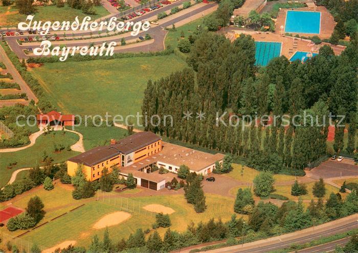 BAYREUTH Bayern Jugendherberge Bayreuth Fliegeraufnahme