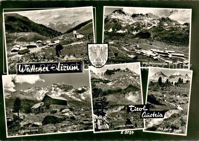 Wattener-Lizum Tirol AT Panorama Sonnenspitze Lizumer Huette