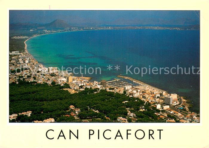 Can Picafort Mallorca ES Fliegeraufnahme