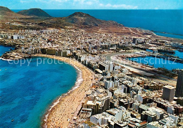 Las Palmas Gran Canaria Fliegeraufnahme