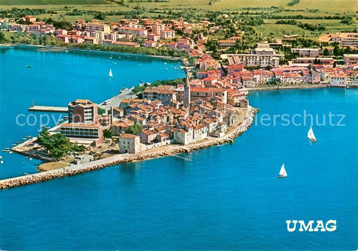 Umag Umago Istrien Fliegeraufnahme