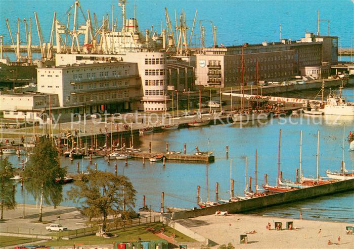 Gdynia Gotenhafen PL Hafen-Ansicht
