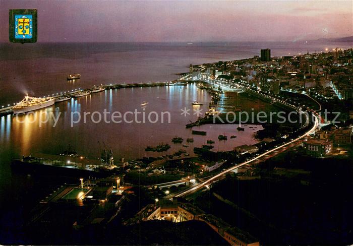 Santa Cruz de Tenerife Hafenansicht bei Nacht