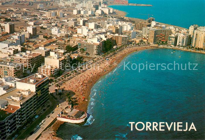 Torrevieja ES Fliegeraufnahme Strand