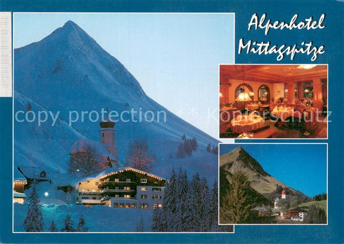 Damuels Vorarlberg Alpenhotel Mittagspitze Teilansichten Winter-Sommer