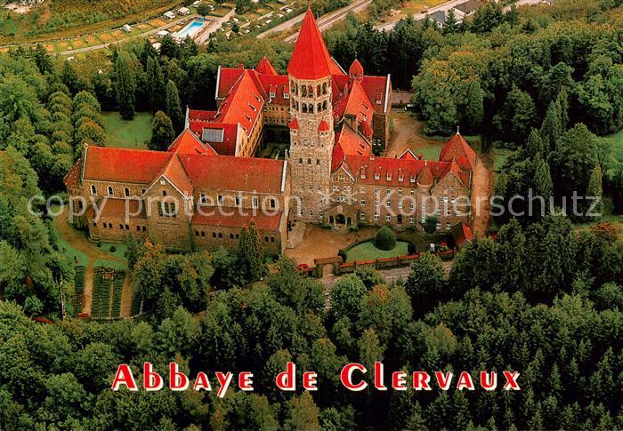 Clervaux Luxembourg Fliegeraufnahme Abbaye Saint-Maurice