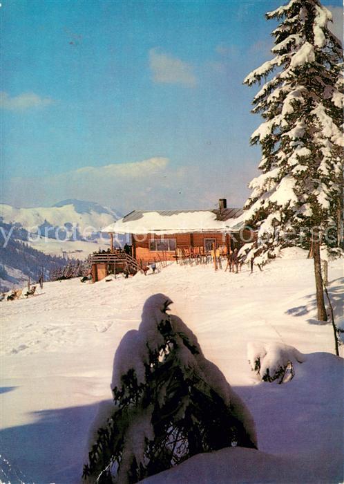 Fieberbrunn Tirol Sesselbahn Streuboeden Berghaus Winter