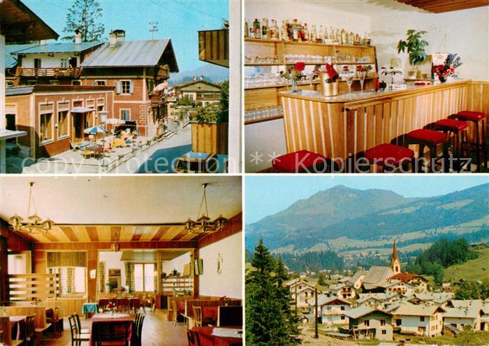 Fieberbrunn Tirol Gasthof-Pension Metzgerwirt Teilansicht