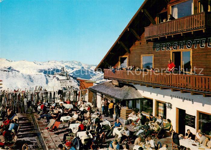 Zell See AT Berghotel Terrassen-Ansicht